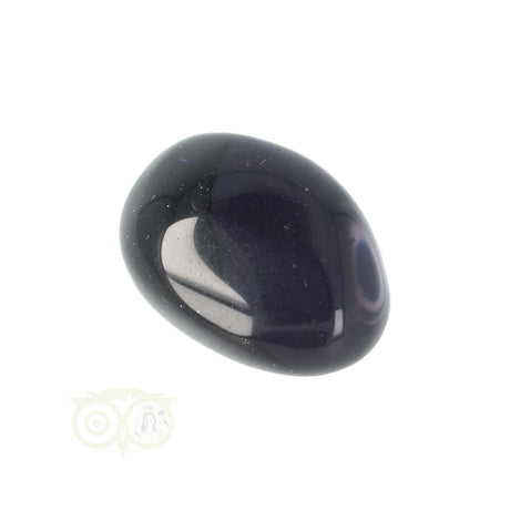 Goudsteen Blauw ( Goldfluss ) trommelsteen nr. 15 - 22 gram | Edelsteen