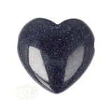 Goldstone - Blue heart pendant ± 3 cm No. 11