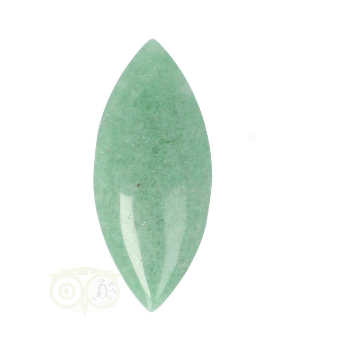Groene Aventurijn  ovaal hanger nr. 14 - 11 gram | Edelsteen sieraad