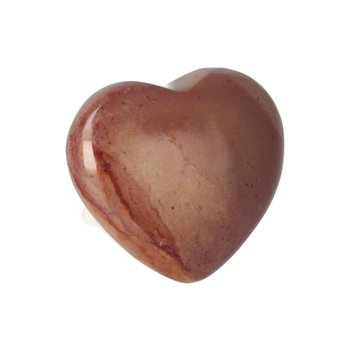 Polychrome Jasper heart ± 3 cm No. 22