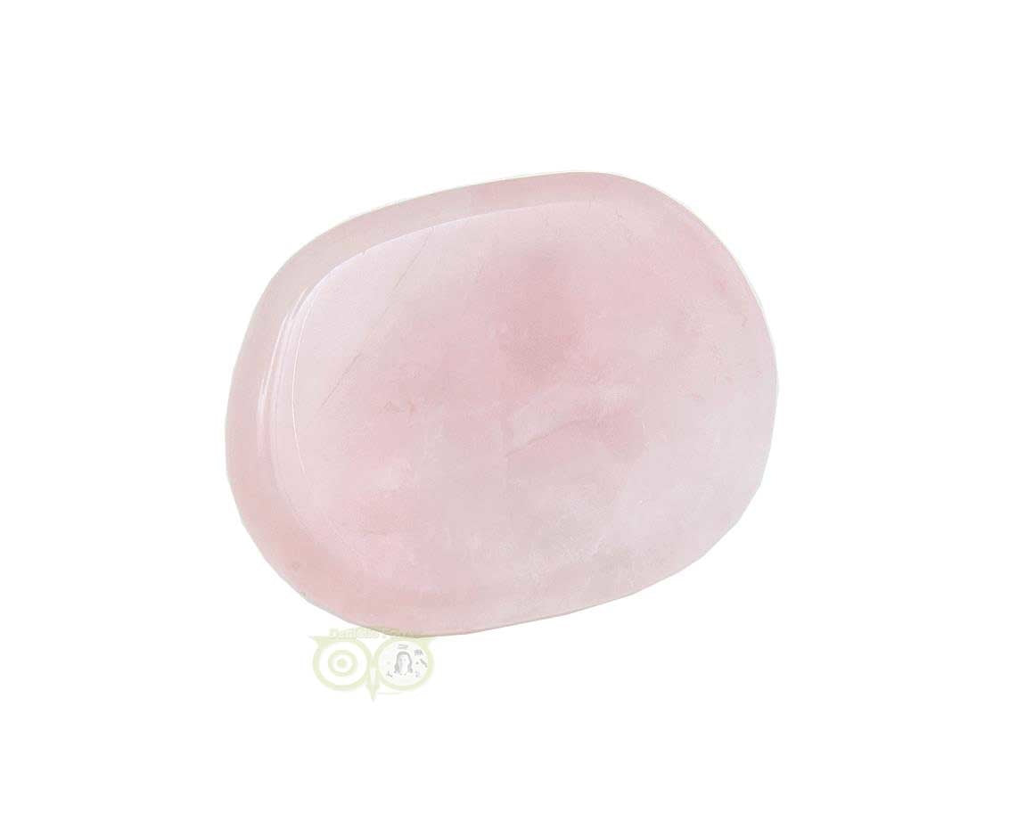 Rozenkwarts oplegsteen nr. 5 - 25  gram | Edelsteen oplegsteen