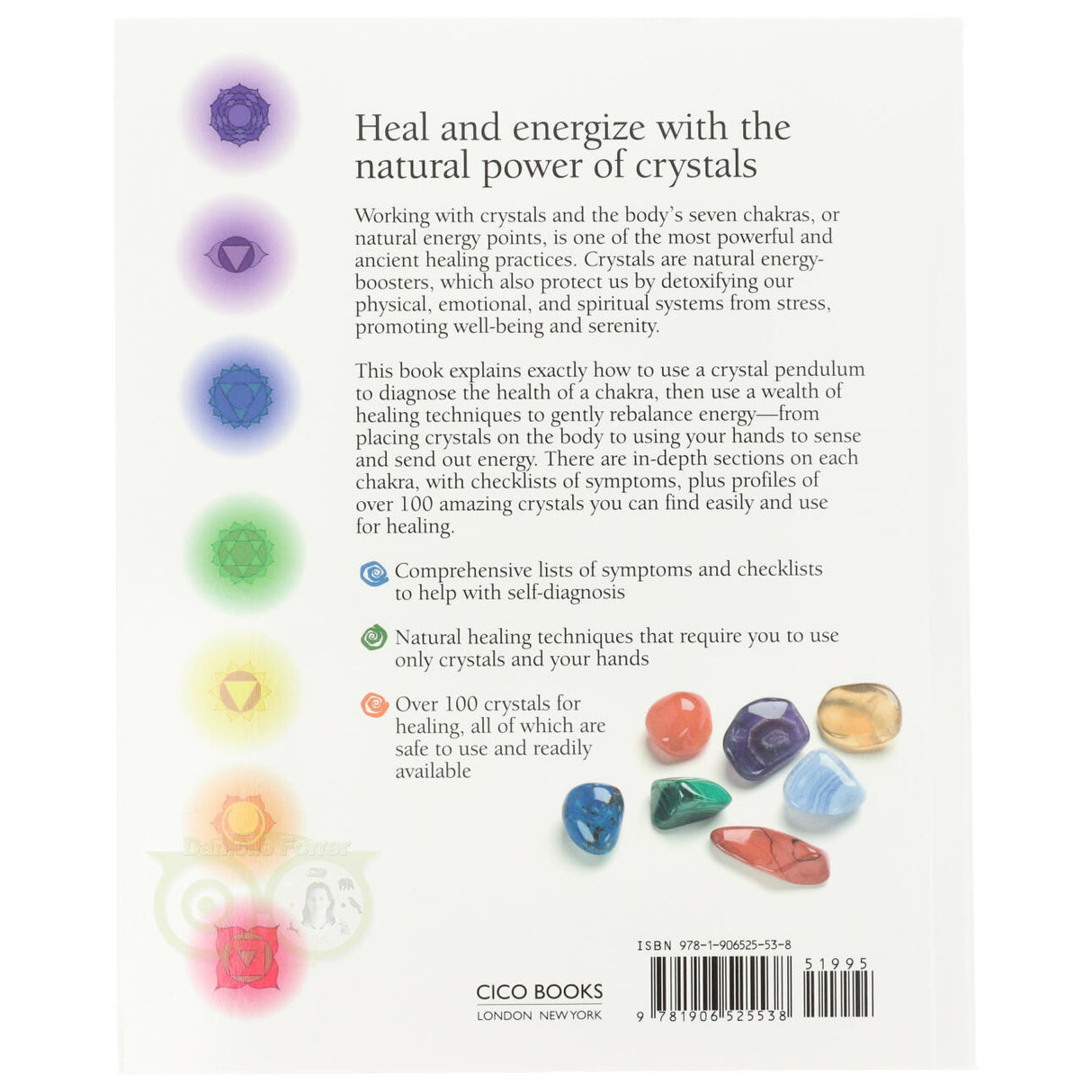 The Complete Guide to Crystal Chakra Healing Philip Permutt acherkant – Engelstalig boek chakra's kristallen healing 160 pagina's – Webshop Danielle Forrer