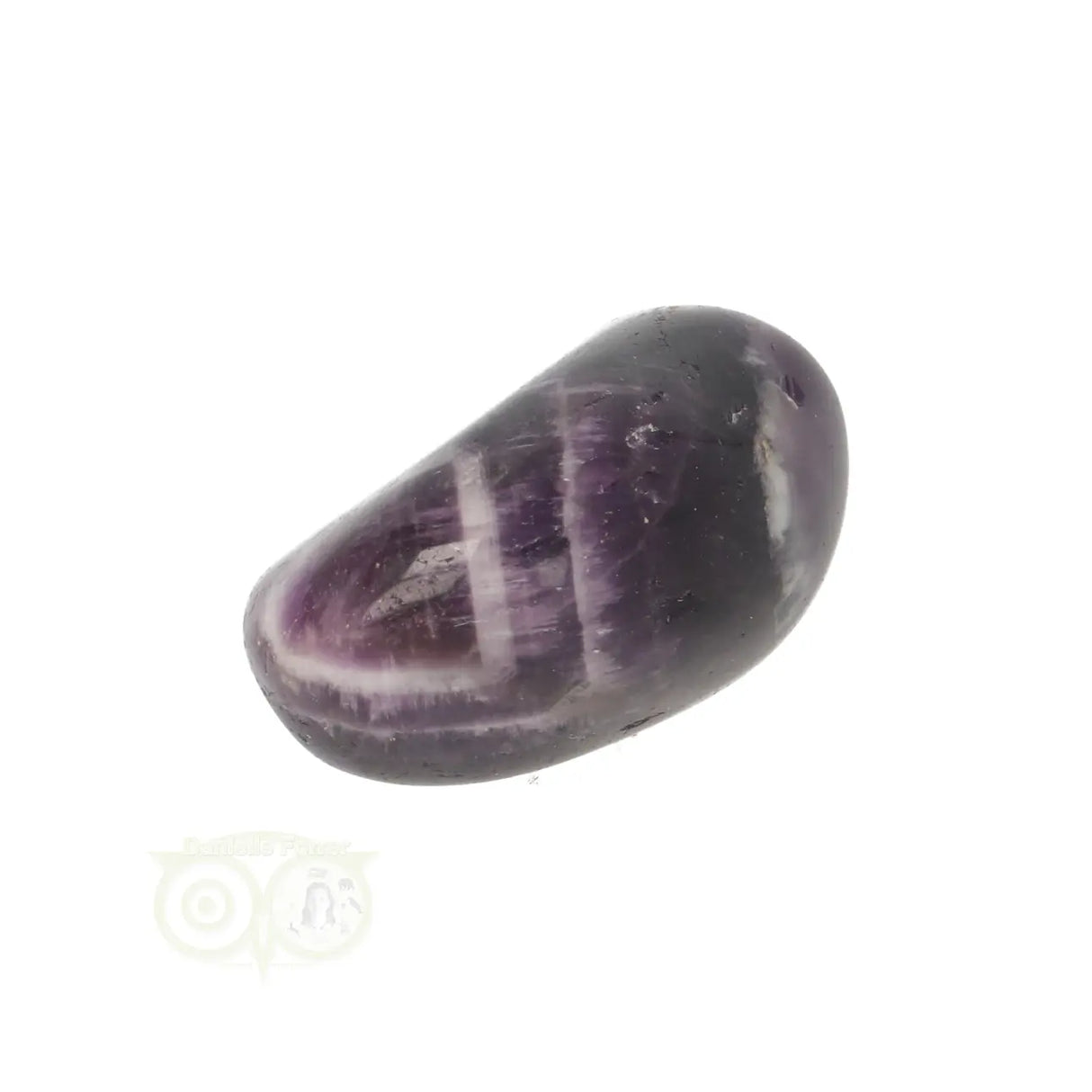Chevron Amethyst Tumbled Stone No. 86 - 22 grams | Gemstone South Africa
