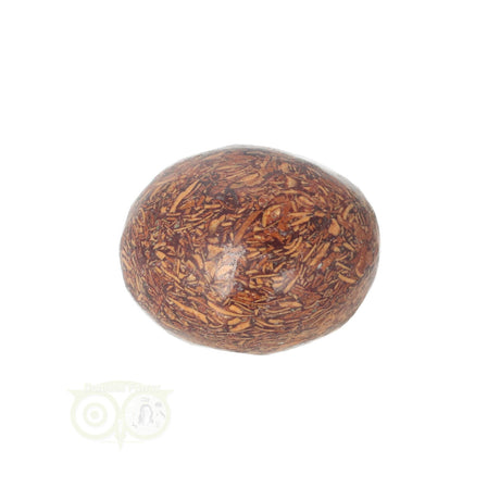 Coquina Jasper tumbled stone No. 11