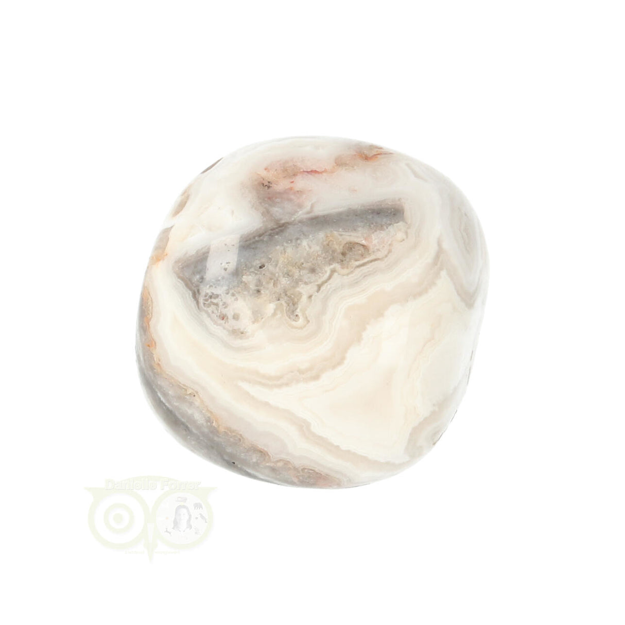 Crazy Lace Agaat trommelsteen nr. 29 - 19 gram | Edelsteen