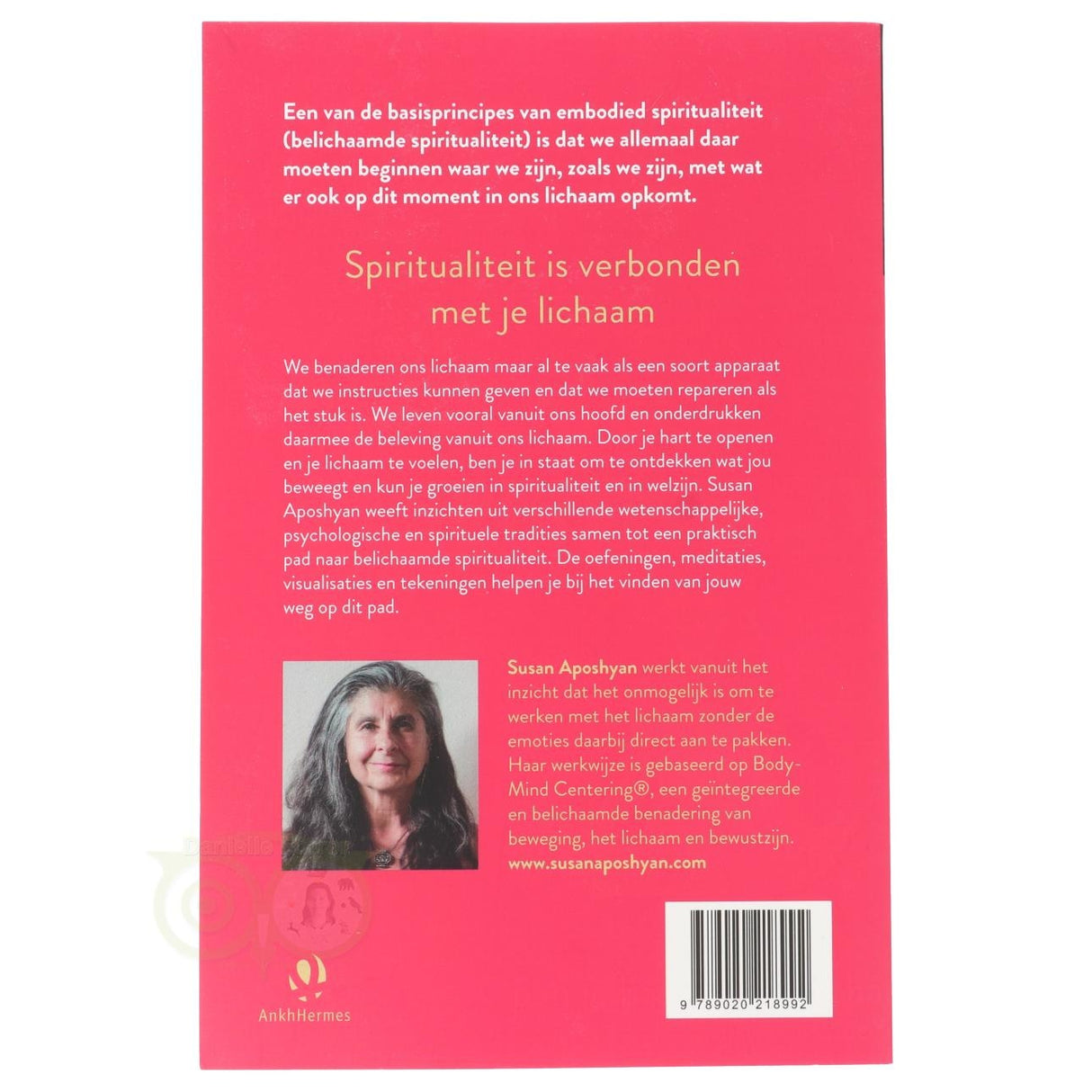 Embodied spiritualiteit - Susan Aposhyan - achterkant boek paperback – Webshop Danielle Forrer