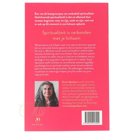 Embodied spiritualiteit - Susan Aposhyan - achterkant boek paperback – Webshop Danielle Forrer