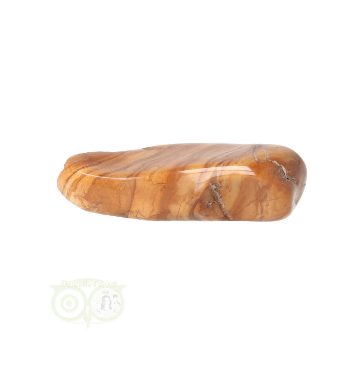 Gele Jaspis trommelsteen nr. 22 - 22 gram | Edelsteen