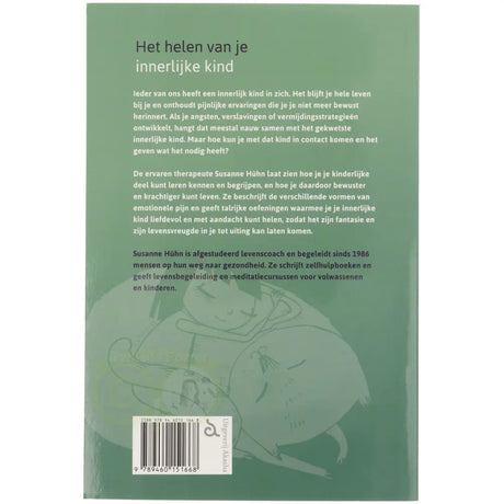 Achterkant boek - Het helen van je innerlijke kind van Susanne Hühn – paperback over innerlijke heling en emotionele bevrijding – Webshop Danielle Forrer