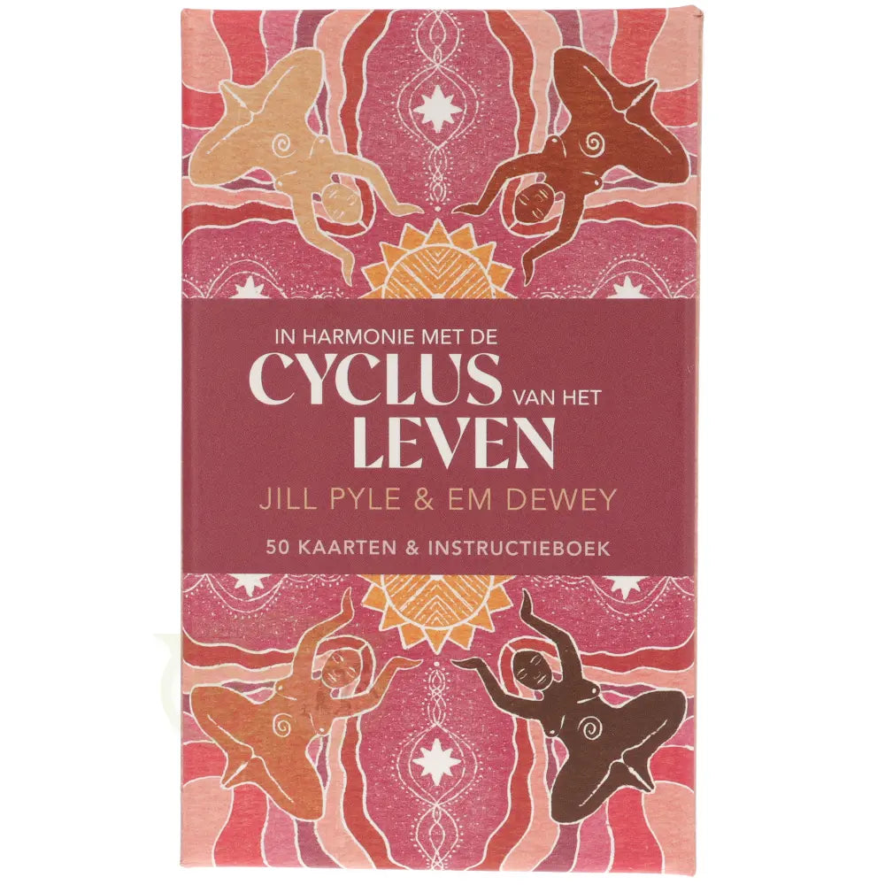 In harmonie met de cyclus van het leven - kaart detail maan illustratie – Webshop Danielle Forrer
