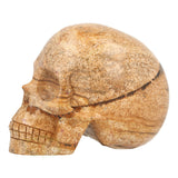 Landschaps jaspis schedel nr. 154 – 305 gram | Edelsteen skull