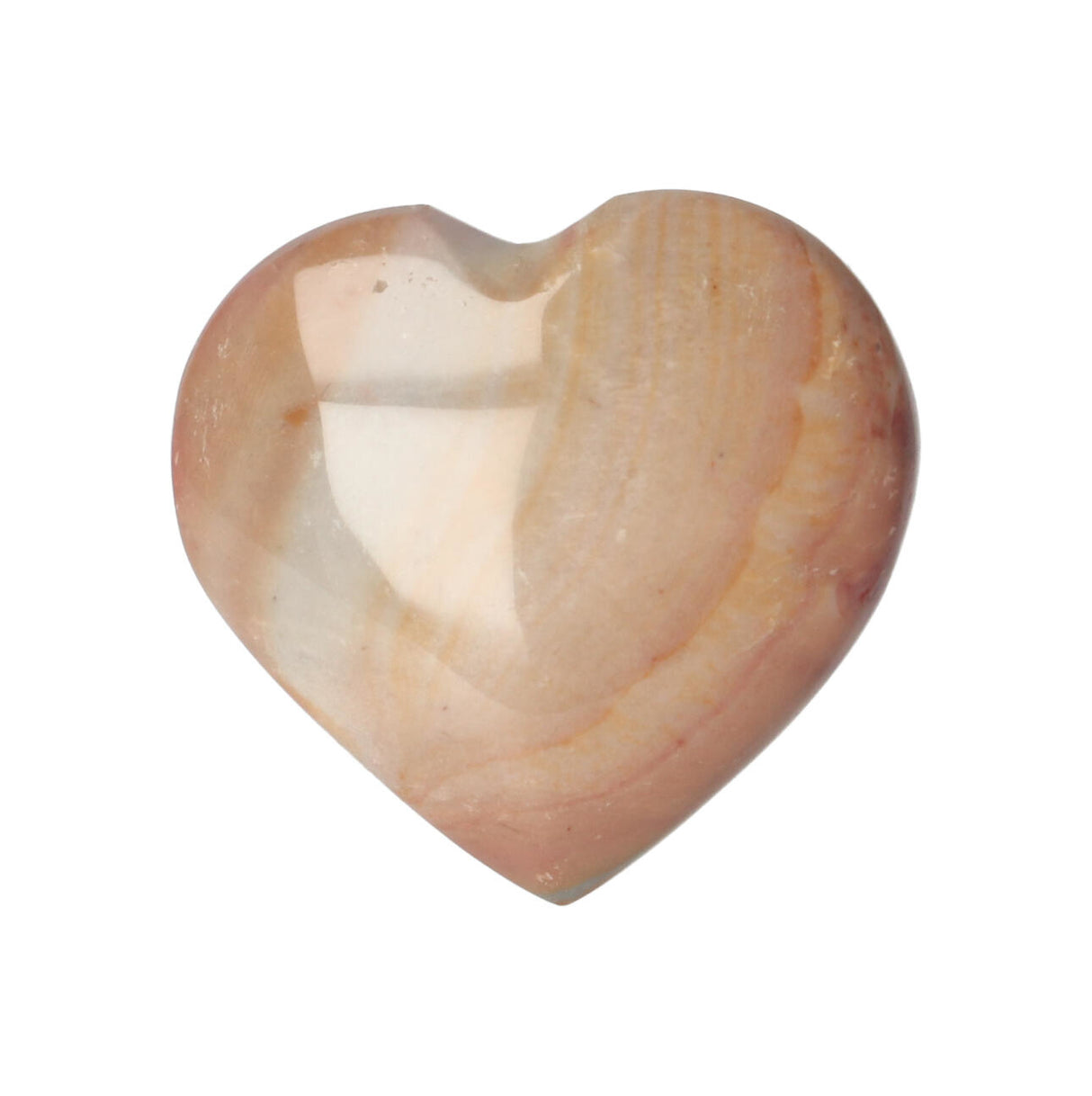 Polychrome Jasper heart ± 3 cm No. 20