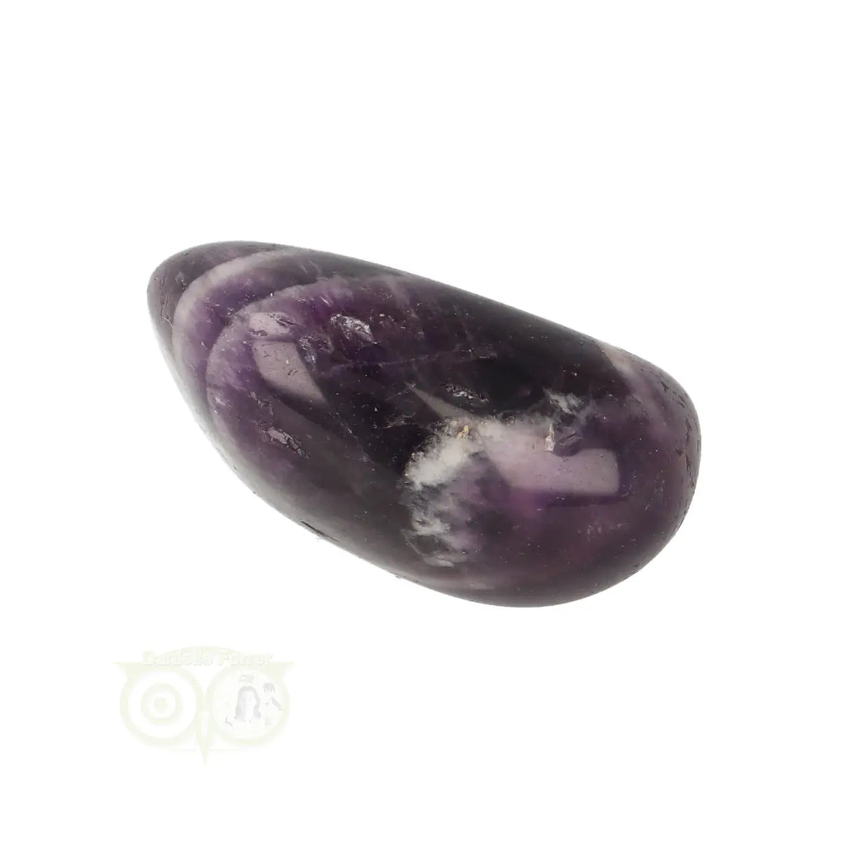 Chevron Amethyst Tumbled Stone No. 86 - 22 grams | Gemstone South Africa