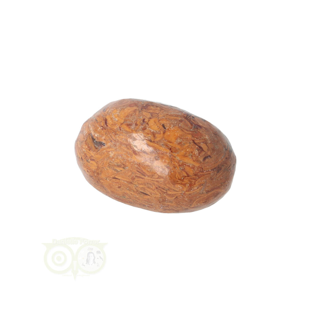 Coquina Jasper tumbled stone No. 5