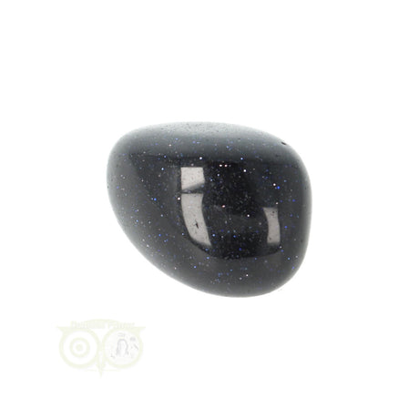 Blue Goldstone (Goldfluss) tumbled stone no. 17 - 20 grams | Gemstone
