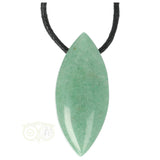 Groene Aventurijn  ovaal hanger nr. 14 - 11 gram | Edelsteen sieraad
