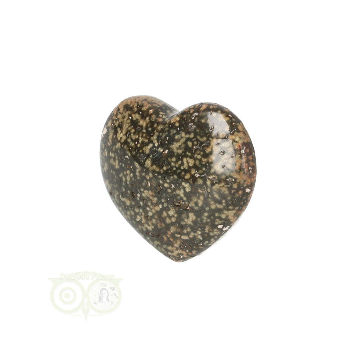 Ocean Jasper heart ± 3 cm No. 15