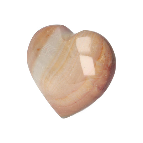 Polychroom Jaspis hart ± 3 cm Nr 20 | Edelsteen hart kopen