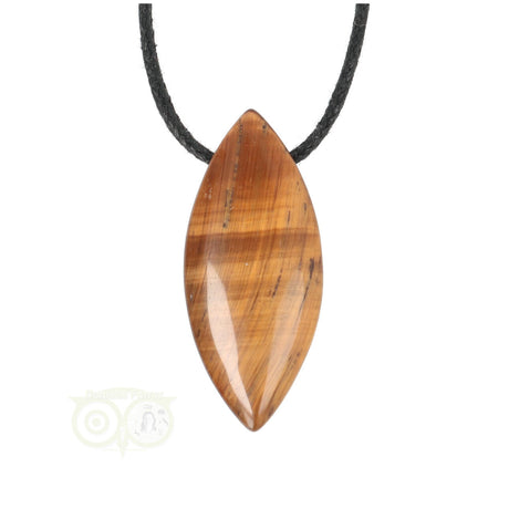 Tigerauge oval-tropfen Anhänger Nr. 15 | Edelsteinschmuck