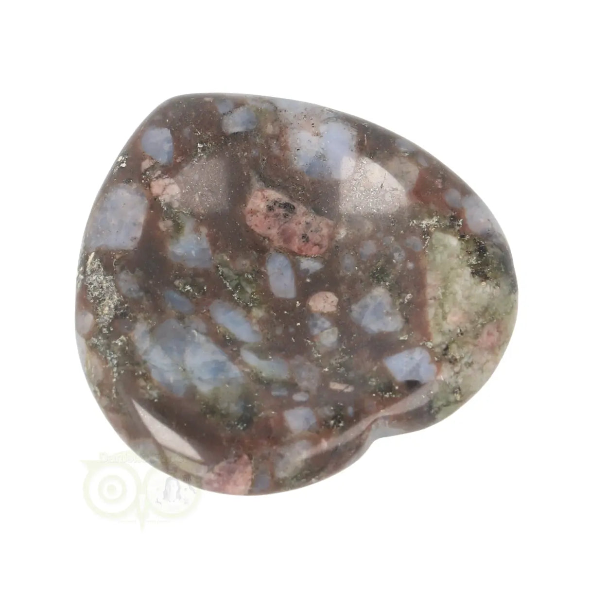 Vulkaniet 'Que Sera' hart worry stone nr. 15 - 15 gram | Edelsteen zorgensteen