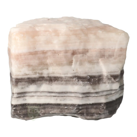 Zebra calciet Ruw brok nr. 4 - 3.08 kg | Edelsteen Mexico