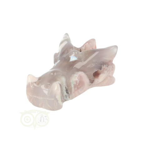 Flower Agate Dragon Skull 50 grams