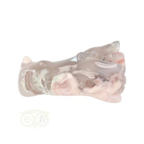Flower Agate Dragon Skull 50 grams