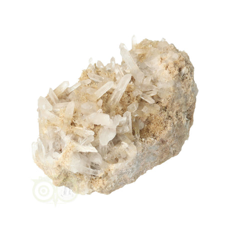 Clinozoïsiet met kwarts cluster nr. 22 - 204 gram | Edelsteen Peru