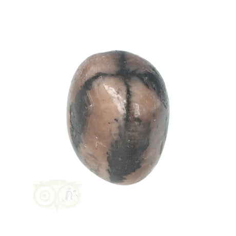 Chiastoliet ( Kruissteen ) trommelsteen nr. 20 - 19 gram | Edelsteen