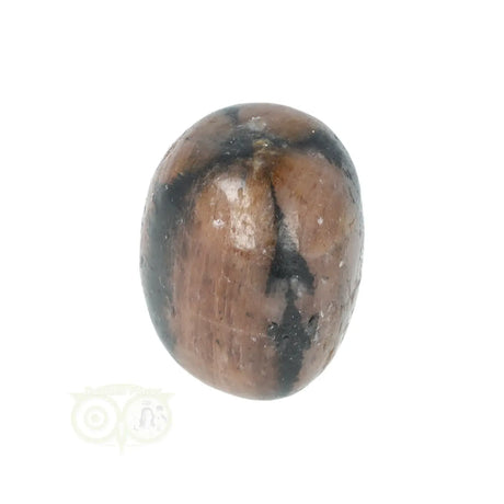 Chiastoliet ( Kruissteen ) trommelsteen nr. 22 - 20 gram | Edelsteen