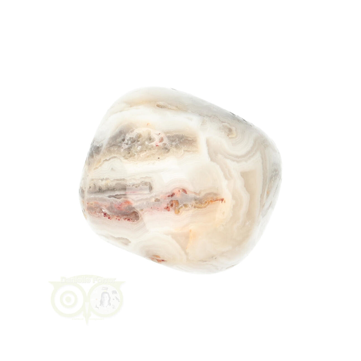 Crazy Lace Agaat trommelsteen nr. 29 - 19 gram | Edelsteen