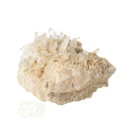Clinozoïsiet met kwarts cluster nr. 22 - 204 gram | Edelsteen Peru