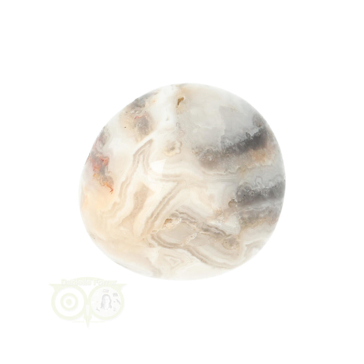 Crazy Lace Agaat trommelsteen nr. 29 - 19 gram | Edelsteen