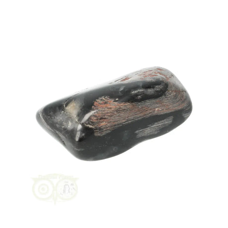 Jaspis Zilverblad trommelsteen nr. 17 - 24 gram | Edelsteen