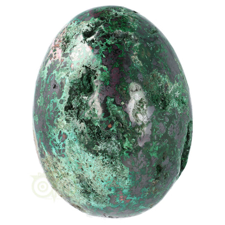 Malachiet chrysocolla ei – onderaanzicht – Congo – Webshop Danielle Forrer