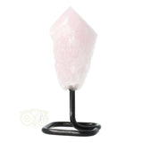 Rozenkwarts Punt op standaard nr. 15 - 298 gram | Ruw op standaard