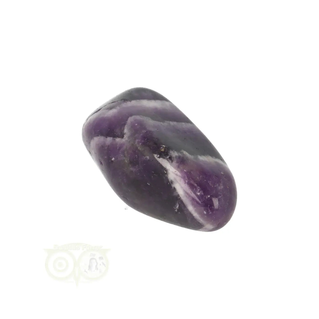 Chevron amethist trommelsteen nr. 85 – 20 gram | Edelsteen Zuid-Afrika