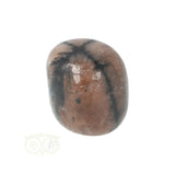 Chiastoliet ( Kruissteen ) trommelsteen nr. 20 - 19 gram | Edelsteen