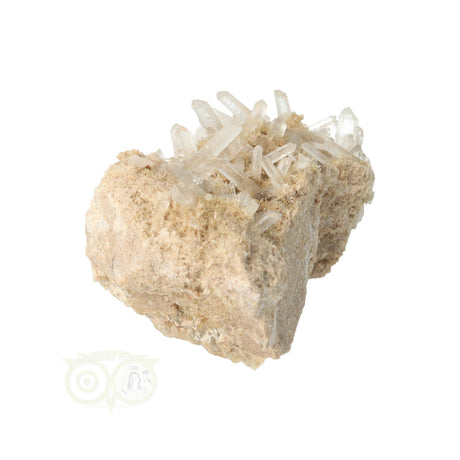 Clinozoïsiet met kwarts cluster nr. 22 - 204 gram | Edelsteen Peru