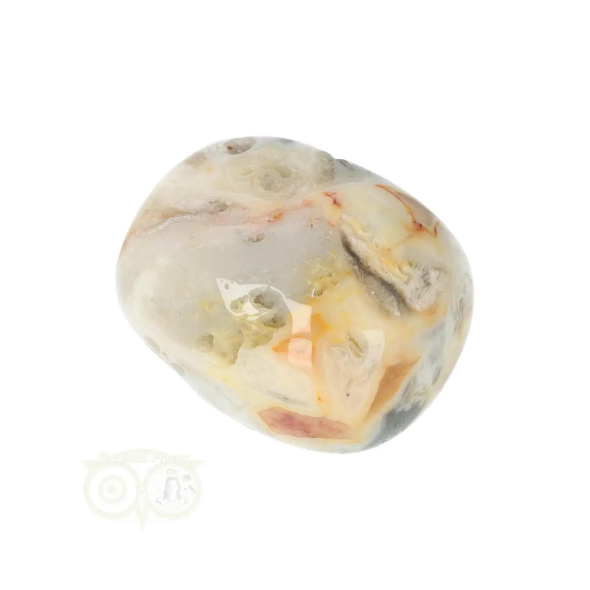 Crazy Lace Agaat trommelsteen nr. 37 - 17 gram | Edelsteen