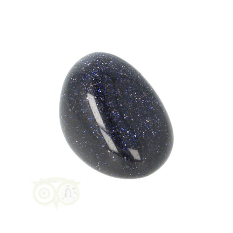 Blue Goldstone (Goldfluss) tumbled stone no. 17 - 20 grams | Gemstone