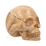Landschaps jaspis schedel nr. 154 – 305 gram | Edelsteen skull