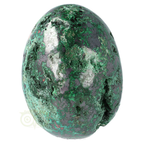 Malachiet chrysocolla ei – schuin bovenaanzicht – museumkwaliteit Congo – Webshop Danielle Forrer
