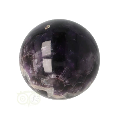 Chevron amethist bol Ø 5,69 cm nr. 19 – 255 gram | Edelsteen bol