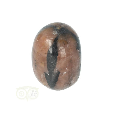 Chiastoliet ( Kruissteen ) trommelsteen nr. 22 - 20 gram | Edelsteen
