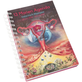 13 Manen agenda van de Natuurlijke Tijd 2026-2027 Nicole E. Zonderhuis spirituele agenda – Webshop Danielle Forrer