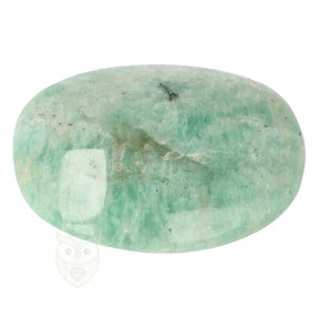 Amazoniet handsteen 57 gram uit Madagaskar groen blauw
