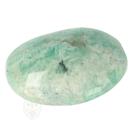 Amazoniet handsteen klein 57 gram met natuurlijke structuur