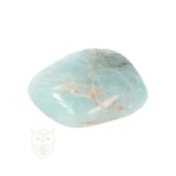Aquamarijn ( Beryl ) knuffelsteen nr. 100 - 24 gram | Edelsteen