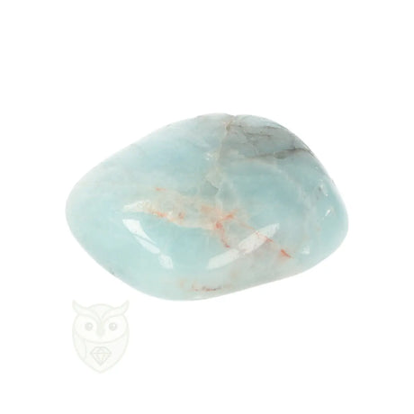 Aquamarijn ( Beryl ) knuffelsteen nr. 100 - 24 gram | Edelsteen